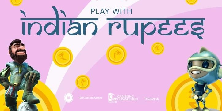 play with Indian rupees